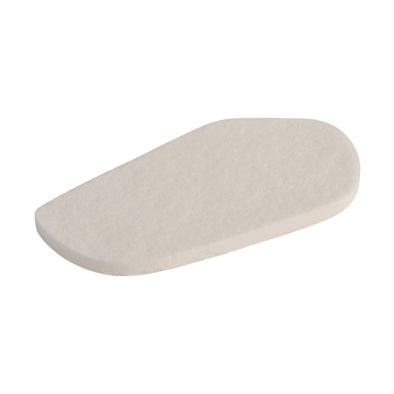 Stein's 1/4" Adhesive Felt Pinch Pad #17 Left, 100/pk - 765-2520-0000