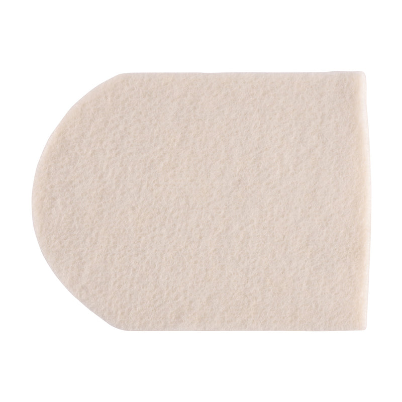 Stein's 1/4" Adhesive Felt Heel Pad 13F, 100/pk - 765-2601-0000