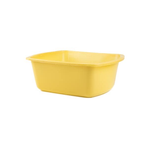 Medegen Medical Products, LLC Basin Wash 6qt Polypropylene 4-1/5x12-3/5x10" Gold 50/Ca - H360-05