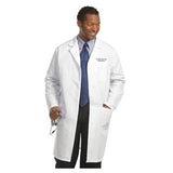 Fashion Seal Lab Coat Knee Length 65% Polyester / 35% Cotton Mens White Size 44 41 in Each - 482-44