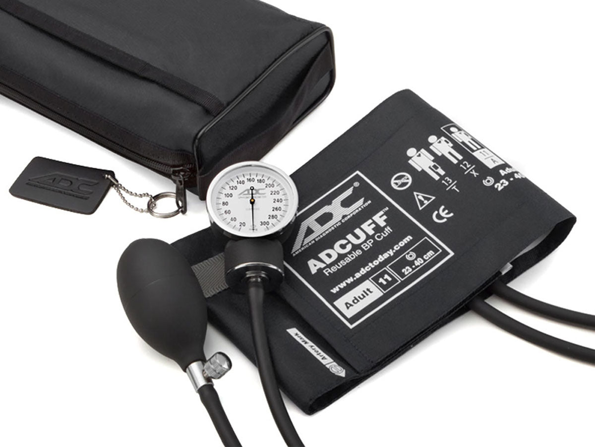 ADC Pro's Combo II SR Pocket Aneroid/Sprague Kit, Adult, Black - FE-77-0027