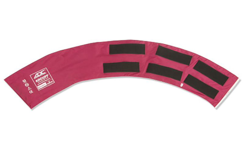 ADC Bariatric Adcuff Sphyg Cuff, 2 Tube, Burgundy - FE-77-0031
