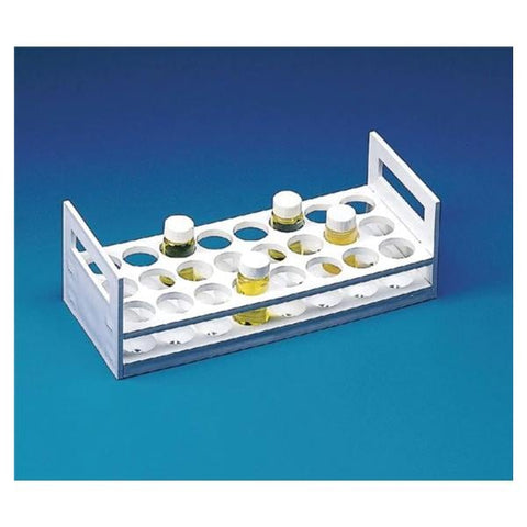 Bel SP Scienceware Scintillation Vial Rack 30mm 24 Place White Each - Art Products - F185120000