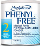 Mead Johnson PKU Oral Supplement Phenyl-Free® 2 Vanilla Flavor 1 lb. Can Powder