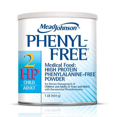Mead Johnson PKU Oral Supplement Phenyl-Free® 2HP Vanilla Flavor 1 lb. Can Powder