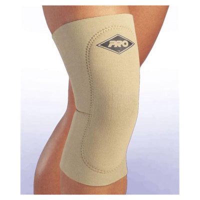 Pro Orthopedic Devices Brace Sleeve Adult Knee 1/8" Neoprene Beige Size 13" Large Universal Each - 110-3-0