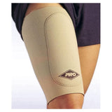 Pro Orthopedic Devices Sleeve Support Thigh Beige/Black Size Medium Each - 500-2-01