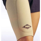 Pro Orthopedic Devices Sleeve Support Thigh Beige/Black Size Large Each - 500-3-01