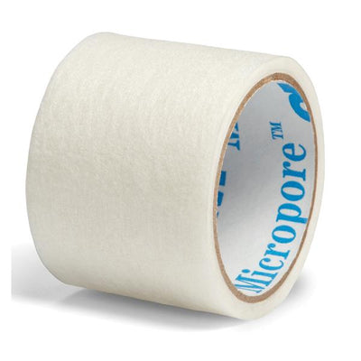 3M Medical Products Tape Surgical Micropore Plus Paper 1"x1.5yd Adhesive White 100/Bx, 5 BX/CA - 1532S-1