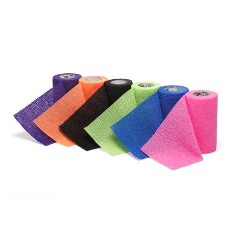 3M Medical Products Bandage Coban Wrap Elastic 4"x5yd LF Non-Sterile Bright Pack 18/Ca - 2084C