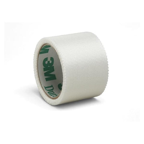 3M Medical Products Tape Surgical Durapore Silk 1"x1.5yd Adhesive White 100Rl/Bx, 5 BX/CA - 1538S-1