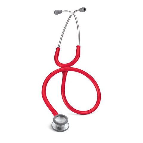 3M Medical Products Stethoscope Classic Littmann Classic II Red Pediatric 28" Nonchill 2-Head Eachch - 2113R