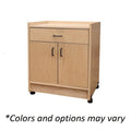 Athletic Edge Cart Mobile Treatment 18x18x30" 2" Casters Each - SMC-002-04O