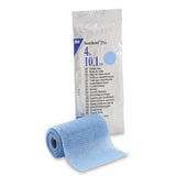 3M Medical Products Tape Scotchcast Plus Fiberglass 4"x4yd Roll Light Blue 10/Ca - 82004L
