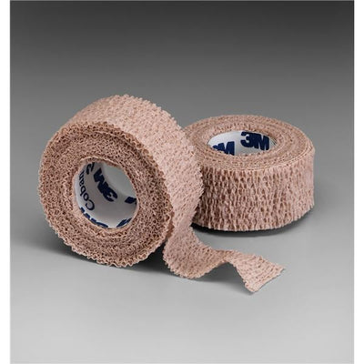 3M Medical Products Bandage Coban Wrap Elastic 1"x5yd Latex Non-Sterile Tan 5/Pk, 6 PK/CA - 1581