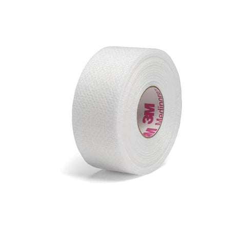 3M Medical Products Tape Surgical Medipore Soft Cloth 1"x10yd Adhesive White 24/Ca - 2961
