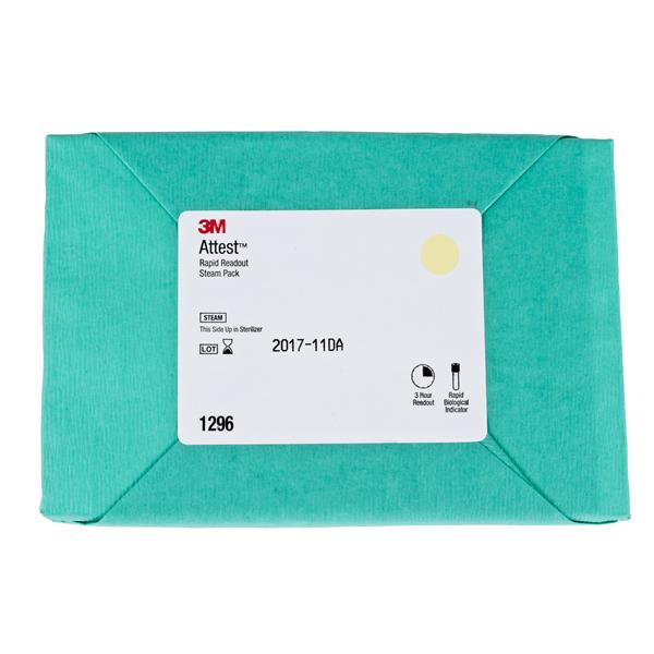 3M Medical Products Indicator Biological 3M™ Attest Test Pack For Ld Mntr / Strlz 25/Ca - 1296