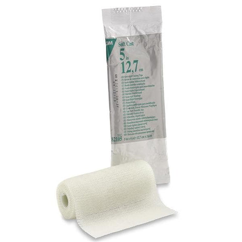 3M Medical Products Tape Scotchcast Fiberglass 5"x4yd Roll White 10/Ca - 82105