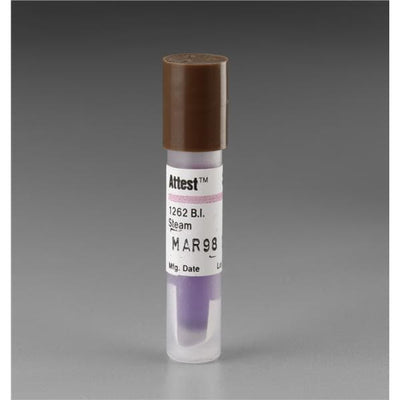 3M Medical Products Indicator Biological In Office 3M™ Attest Steam Ampule 48 Hour 100/Bx - 1262