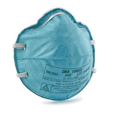 3M Medical Products Mask Respirator Small Size 20/BX, 6 BX/CA - 1860S
