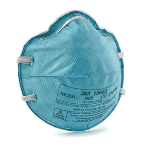 3M Medical Products Mask Respirator Small Size 20/BX, 6 BX/CA - 1860S