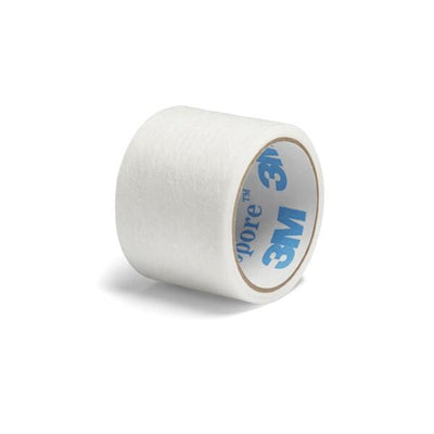 3M Medical Products Tape Surgical Micropore Paper 1"x1.5yd Adhesive White 100/Box, 5 BX/CA - 1530S-1