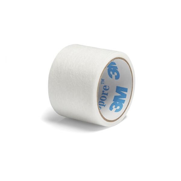 3M Medical Products Tape Surgical Micropore Paper 1"x1.5yd Adhesive White 100/Box, 5 BX/CA - 1530S-1