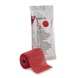 3M Medical Products Tape Scotchcast Plus Fiberglass 3"x4yd Roll Red 10/Ca - 82003R