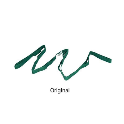 MF Athletic Co. Strap Stretching 72" Green With 10 Loops/Poster Each - 2233-01