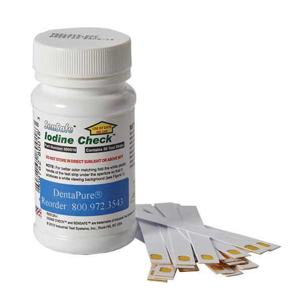 Crosstex International Test Iodine Dentapure 50/Ca - DPTEST