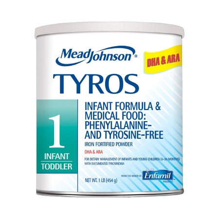 Mead Johnson Pediatric Oral Supplement Tyros™ 1 Vanilla Flavor 16 oz. Can Powder