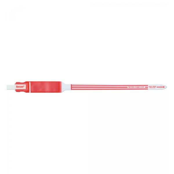 Precision Dynamics Corp. Wristband Identification Safeguard Tri-Laminate Red Adult / Pediatric 250/Box - 824-16-PDJ