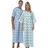 Fashion Seal Gown Patient Polyester / Cotton Sheeting Lg 51" Unsx SphrFsl Ang Bck Adlt Each - 744-L