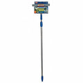 10 W Straight Rubber Window Squeegee With Handle Blue/Silver