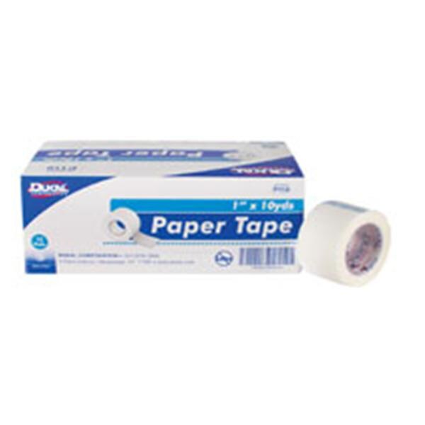 Dukal Corporation Tape Surgical Hypo-Pore Paper 1"x10yd Adhesive White 12Bx/Ca - P110