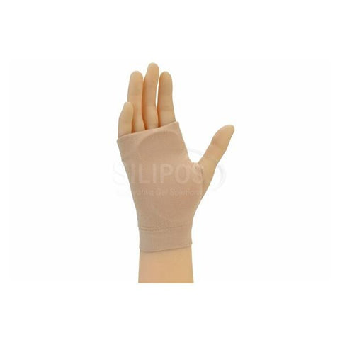 Silipos Sleeve Post-Op Carpal Tunnel Mineral Oil/Elastic Beige Size Large Right Each - 14145