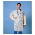 Busse Hospital Disposable Gown Isolation Disposable SMS/PP Size Universal Yellow 50/Ca - 203