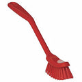 11 L Polyester Short Handle Scrub Brush Red