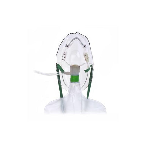 Hudson Respiratory Care Mask Oxygen Adult Non-Rebreather Each, 50 Each/CA - 1059