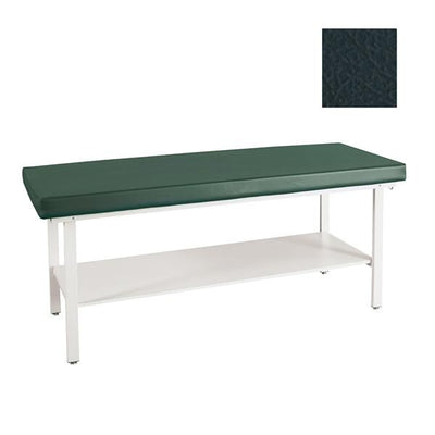 Winco Mfg, LLC Table Treatment 2" Medium Density Foam Top Black 400lb Capacity Each - 8500-08-SH