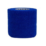 Andover Coated Products Tape Compression PowerFlex Elastic 1"x6yd Cohesive Blue 48/Case - 3710BL-048