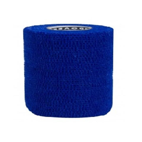 Andover Coated Products Tape Compression PowerFlex Elastic 1"x6yd Cohesive Blue 48/Case - 3710BL-048