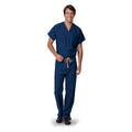 Fashion Seal Shirt Scrub 55% Cotton / 45% Polyester Unisex Navy 5XL Reversible 1 Pocket Each - 6785-5XL