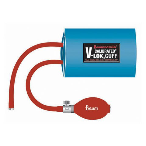 W A Baum Co Inc Inflation System Blood Pressure Calibrated V-Lok 10-19cm Inf Arm Cmplt Tn 1/ Each - 1822NL