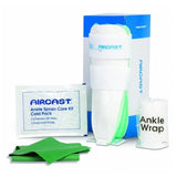 Aircast Care Kit Sprain Aircast Ankle Plastic White/Green Size Large 10.5" Right RIGHT - 02ARK