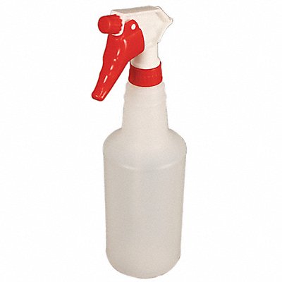 Clear Polypropylene/Polyethylene Trigger Spray Bottle 32 oz. 1 EA
