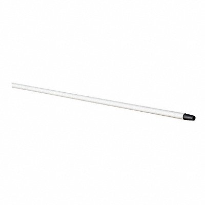 White Tapered Fiberglass Broom Handle Length 60