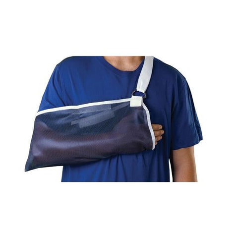 Medline Industries Inc Sling Arm Knit Mesh Blue Universal Each - ORT11010