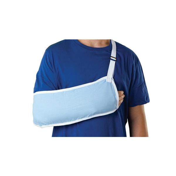 Medline Industries Inc Sling Standard Arm Cotton/Polyester Blue Size Medium Each - ORT11100M