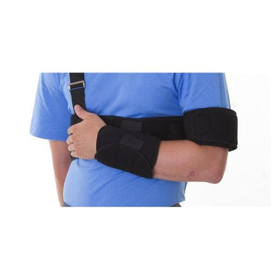 Medline Industries Inc Immobilizer Stabilizer Cut-Away Shoulder Foam Black Each - ORT16000
